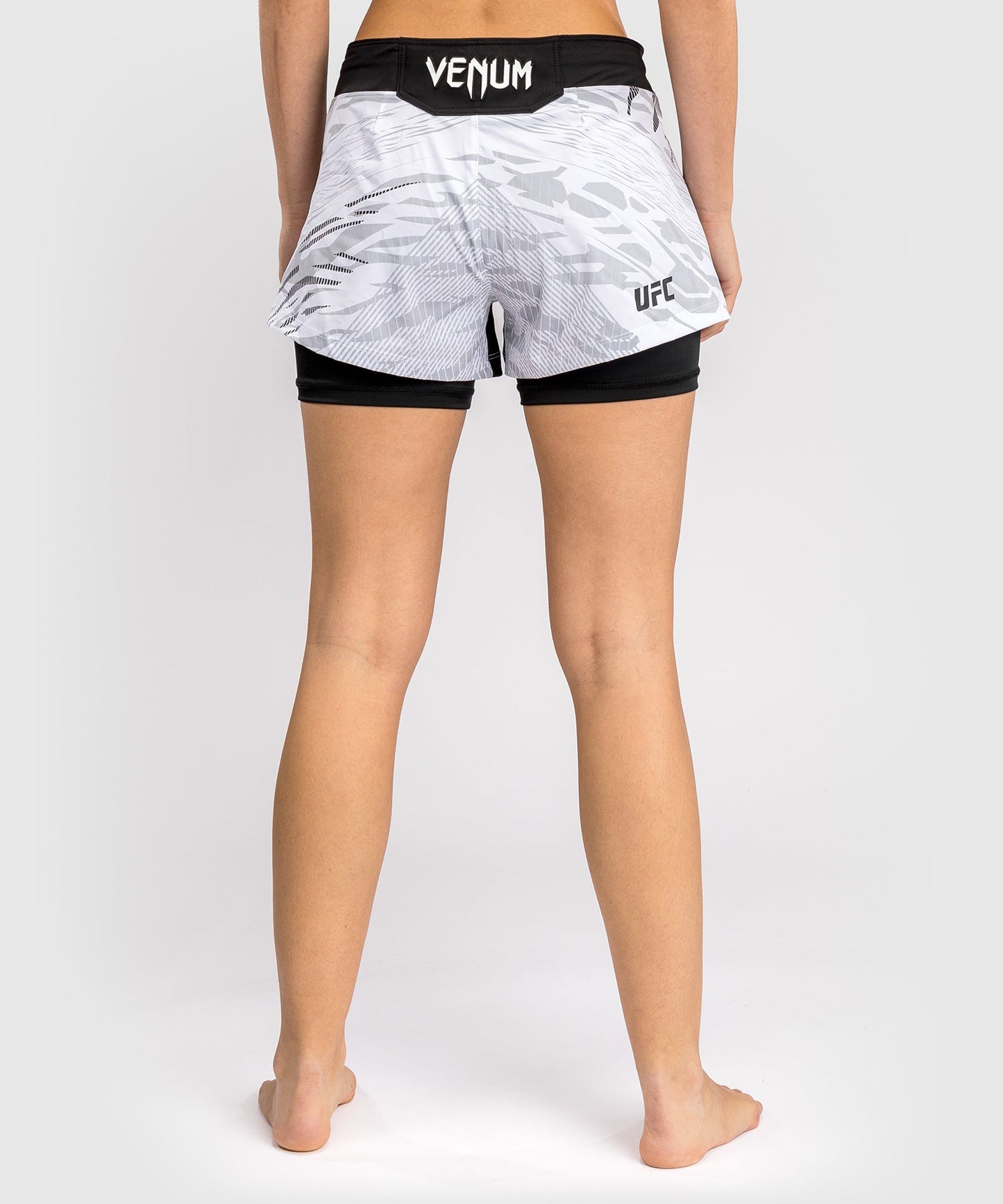 Women's UFC Fusion by Venum Authentic Fight Night Shorts - White