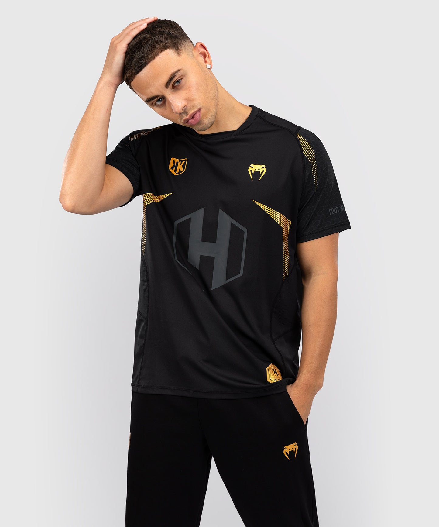 T-shirt Dry Tech FK x Venum Hexagone MMA Noir/Or