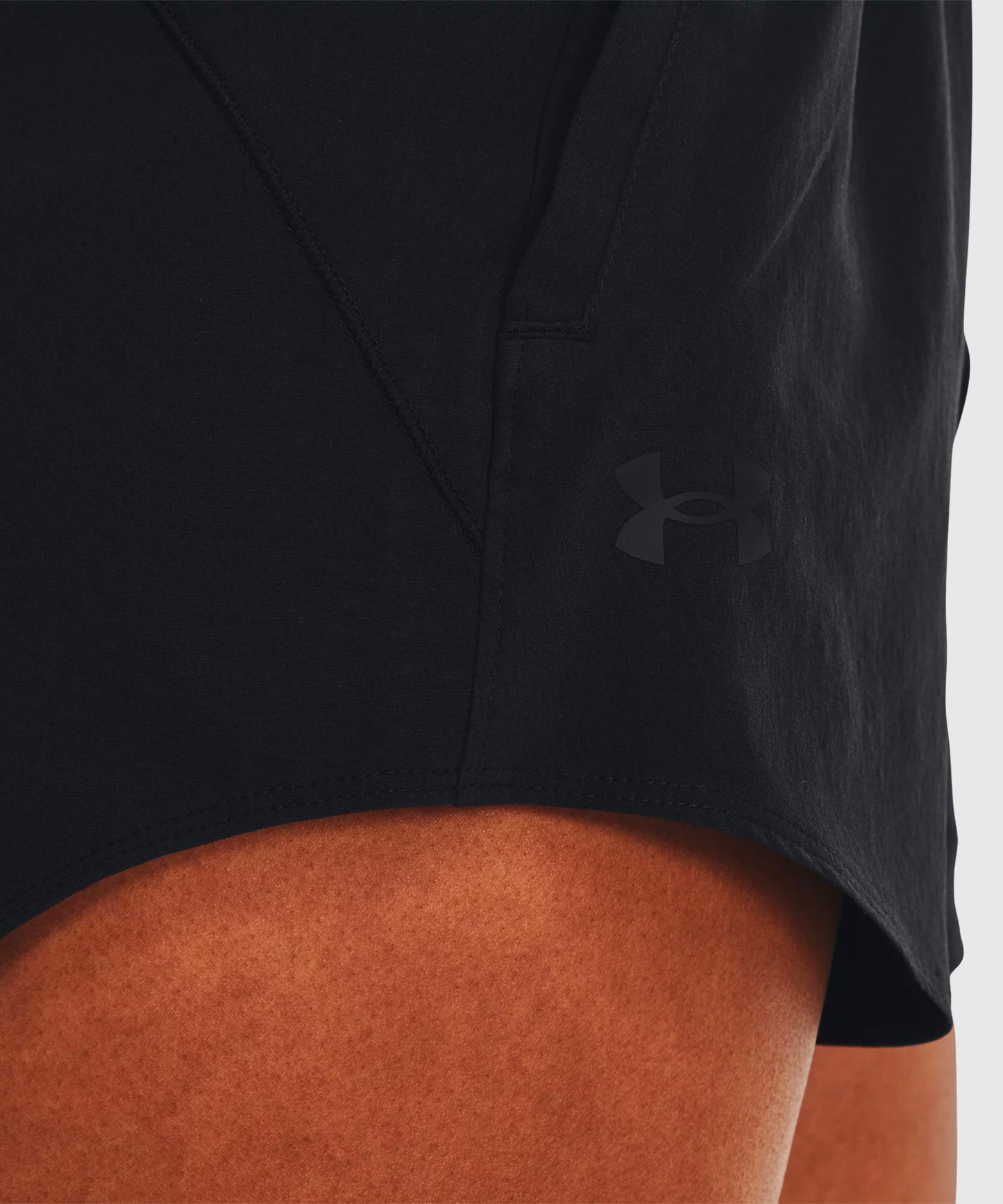 Short Under Armour Ua Flex Woven 3" Pour Femme - Noir