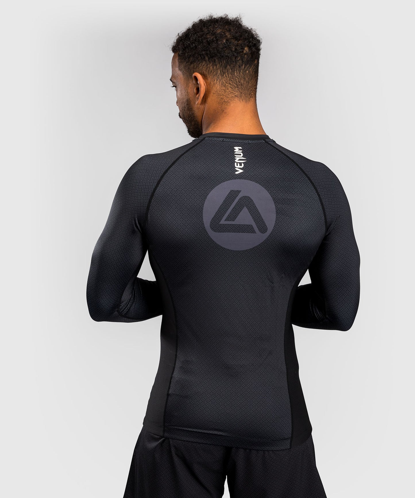 Venum x Roger Gracie Academy Long Sleeve Rashguard - Black