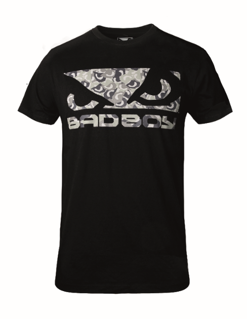 T-Shirt Bad Boy - Schwarz/Camo