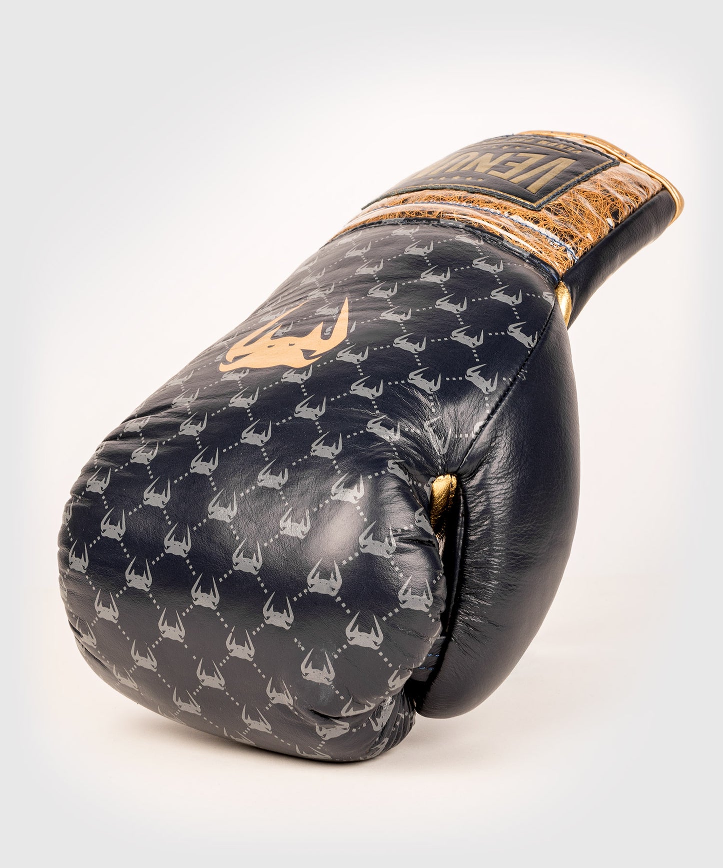 Venum Coco Monogram Pro Boxhandschuhe mit Schnürsenkeln - Schieferblau
