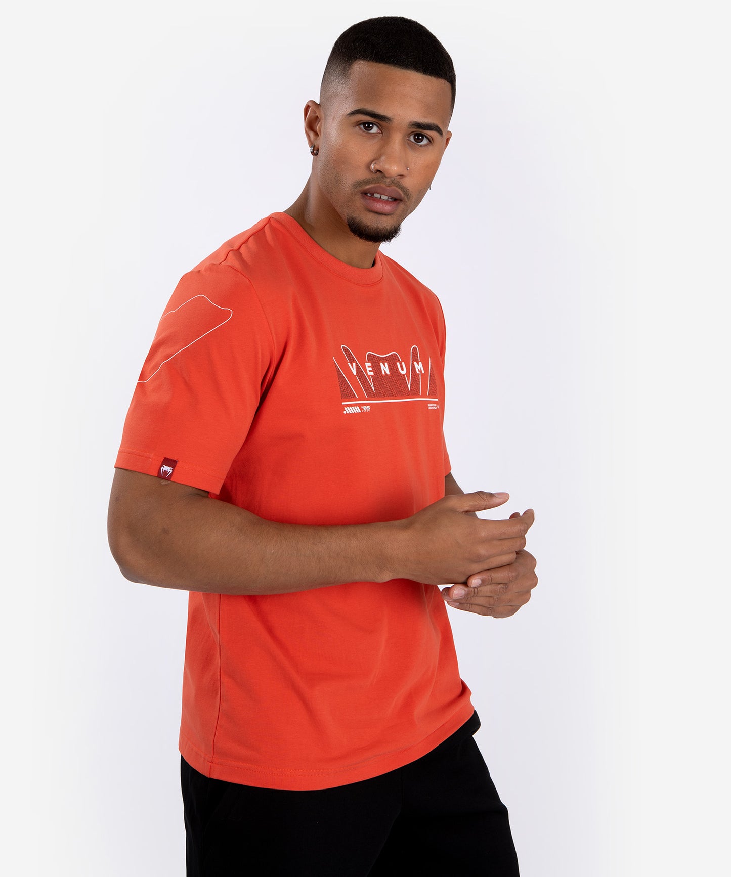 Venum Snake Print T-Shirt - Neonorange