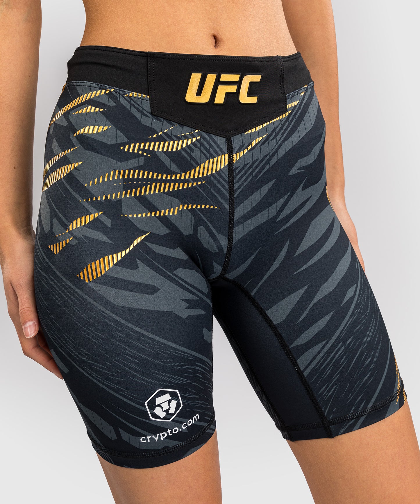 Shorts Vale Tudo pour Femmes UFC Fusion by Venum Authentic Fight Night - Coupe Longue - Champion