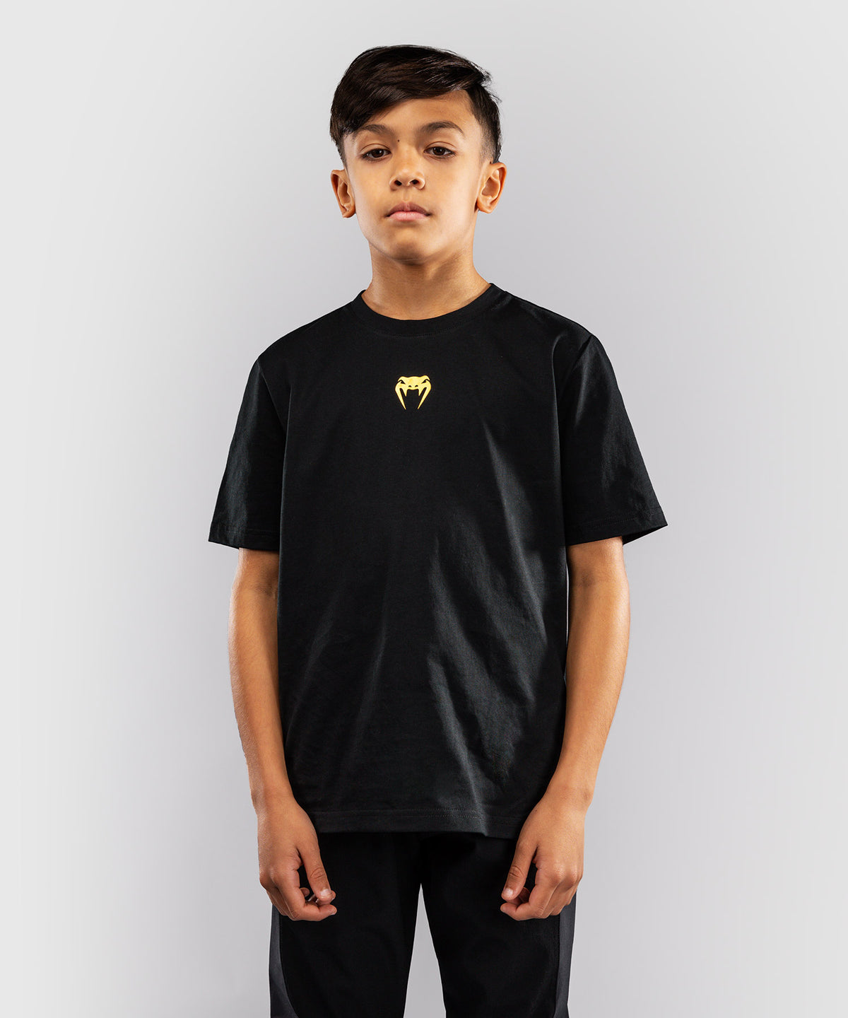 Venum Essential T-shirt in cotone per bambini - Nero/Oro
