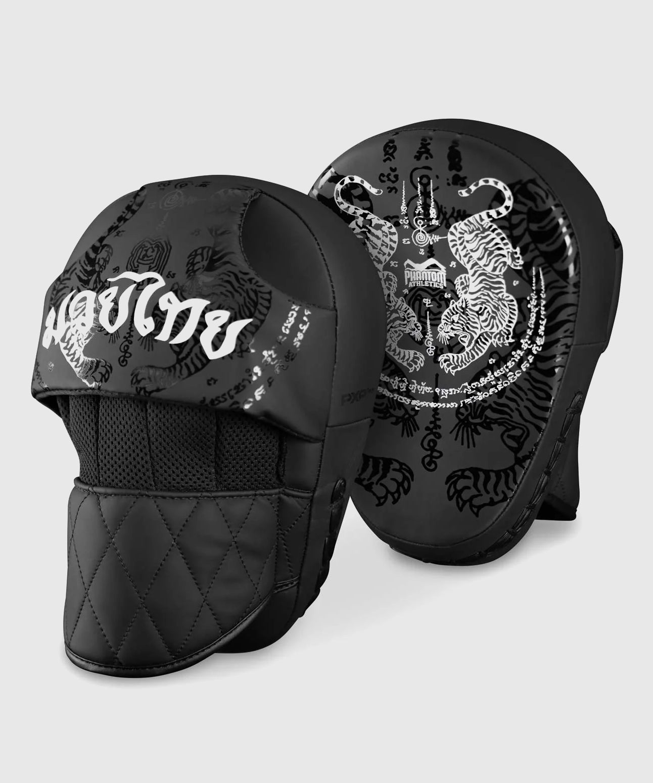 Phantom Athletics Muay Thai Bear Paws - Black