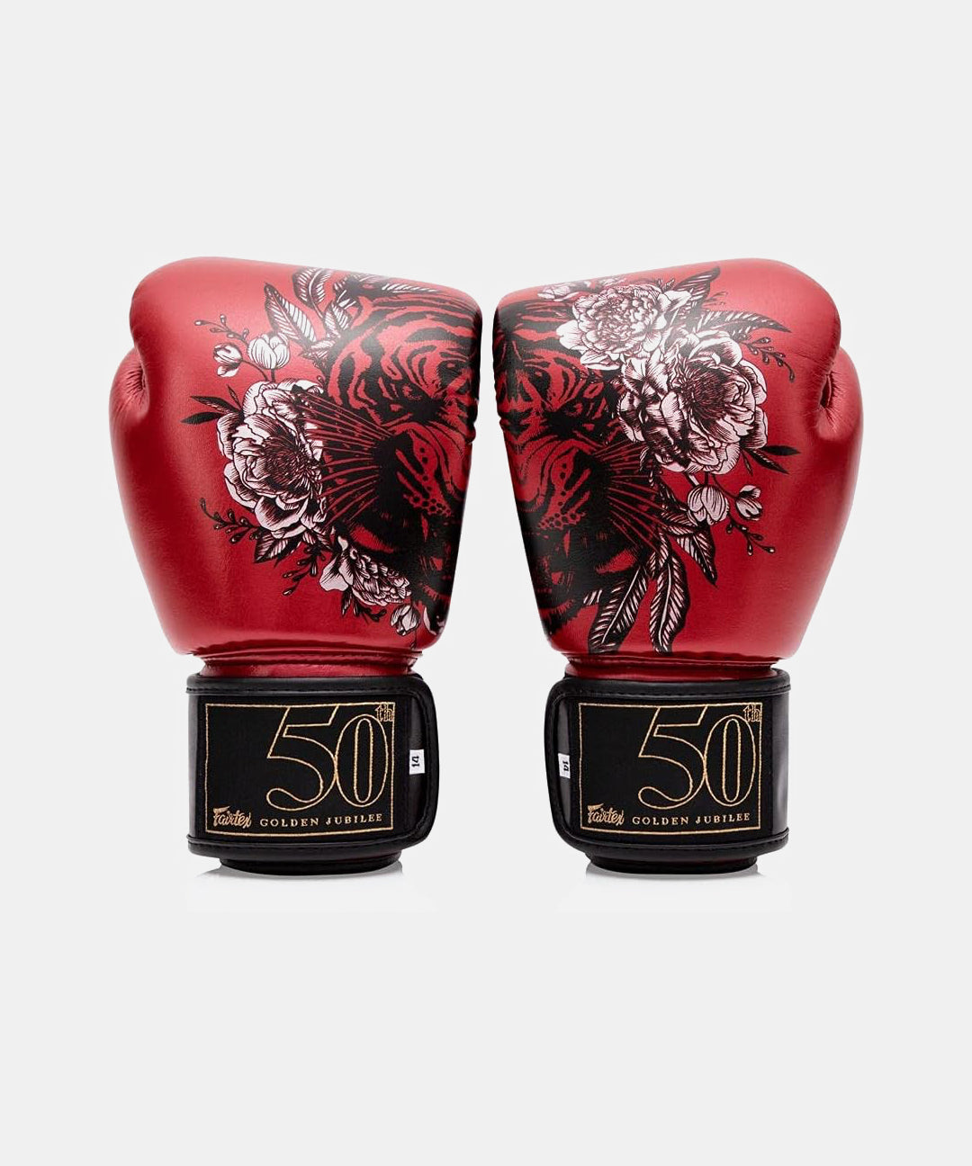 Gants de Boxe Fairtex Golden Jubilee - Rouge