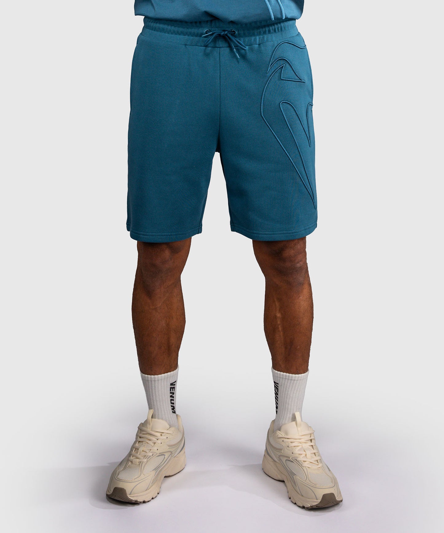 Short en Coton Venum Giant 3D - Bleu Océan