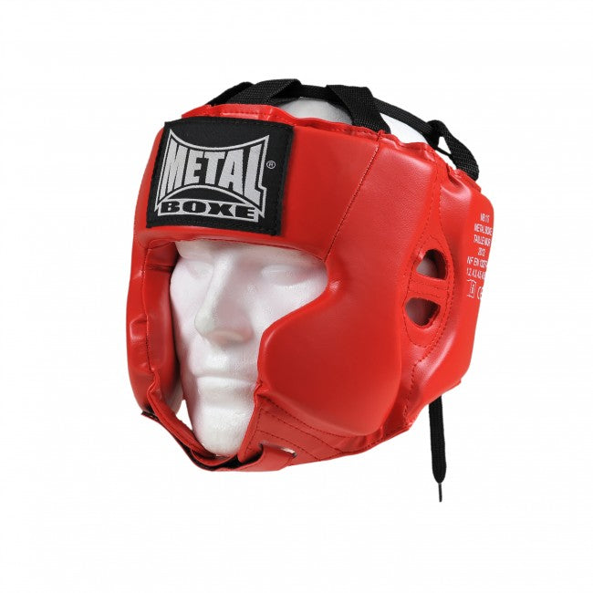 Casque Multiboxe Enfant Metal Boxe - Rouge
