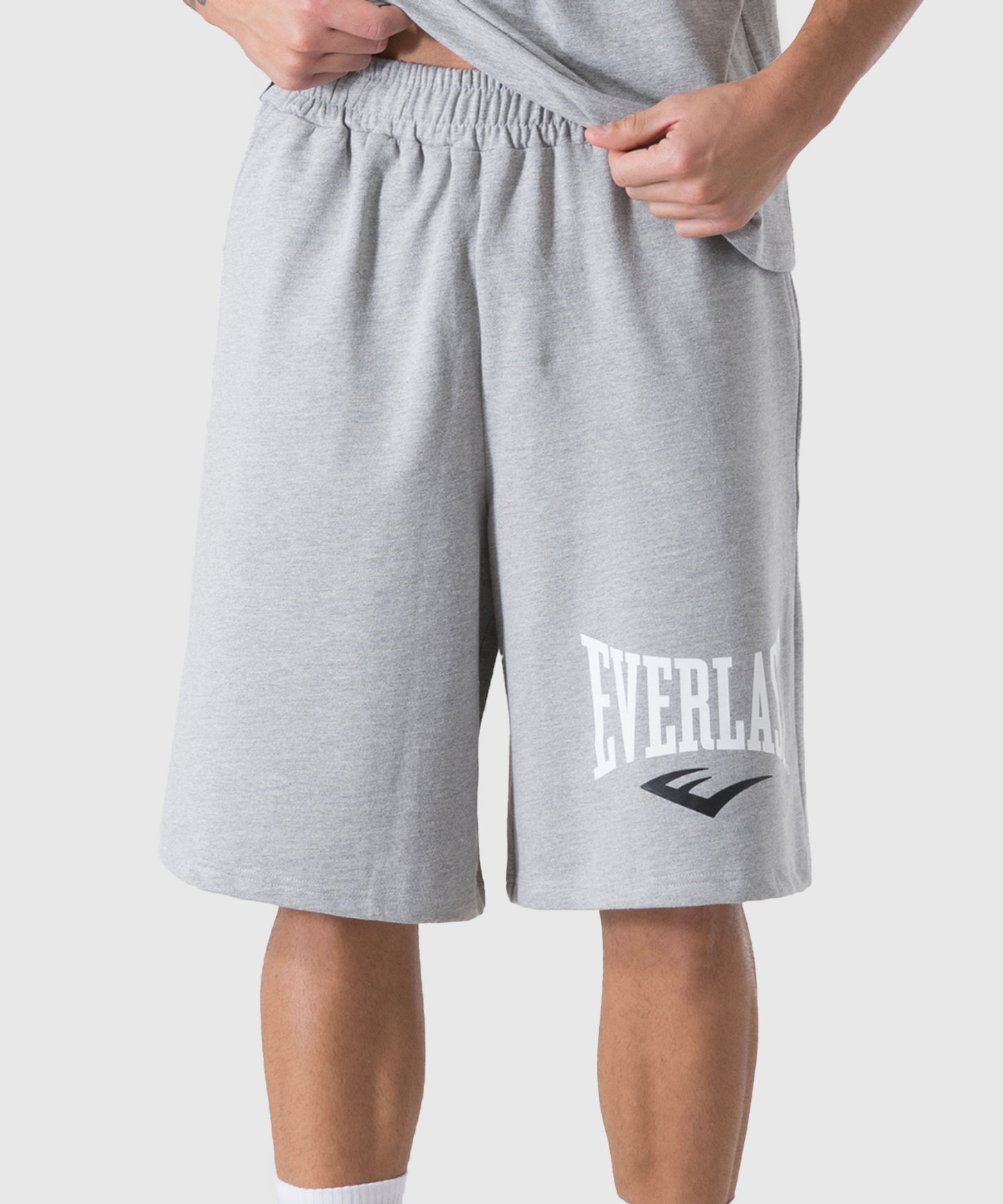 Everlast Classic Shorts aus Baumwolle - Grau meliert