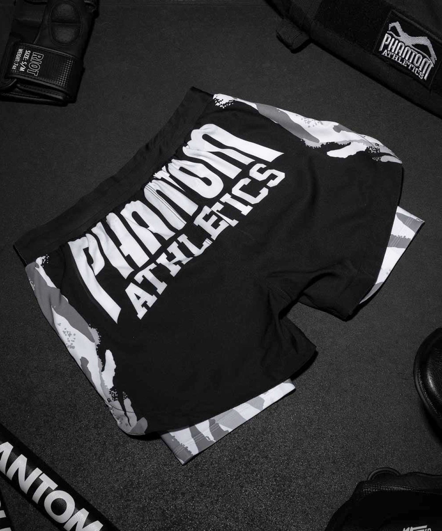 Phantom Athletics Fusion 2In1 Warfare Fightshorts - Nero