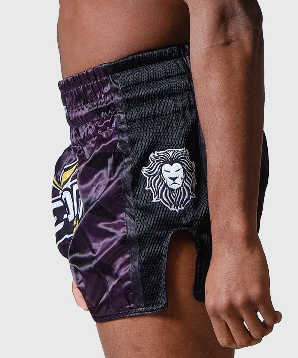 Short De Muay Thai Elion Raja - Violet