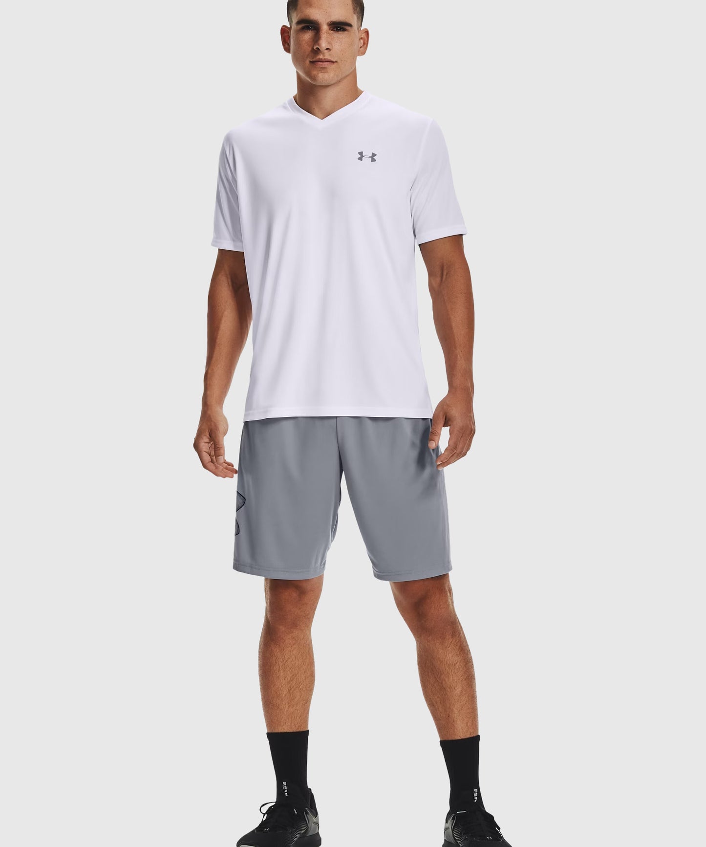 Short Under Armour Ua Tech™ Logo - Gris