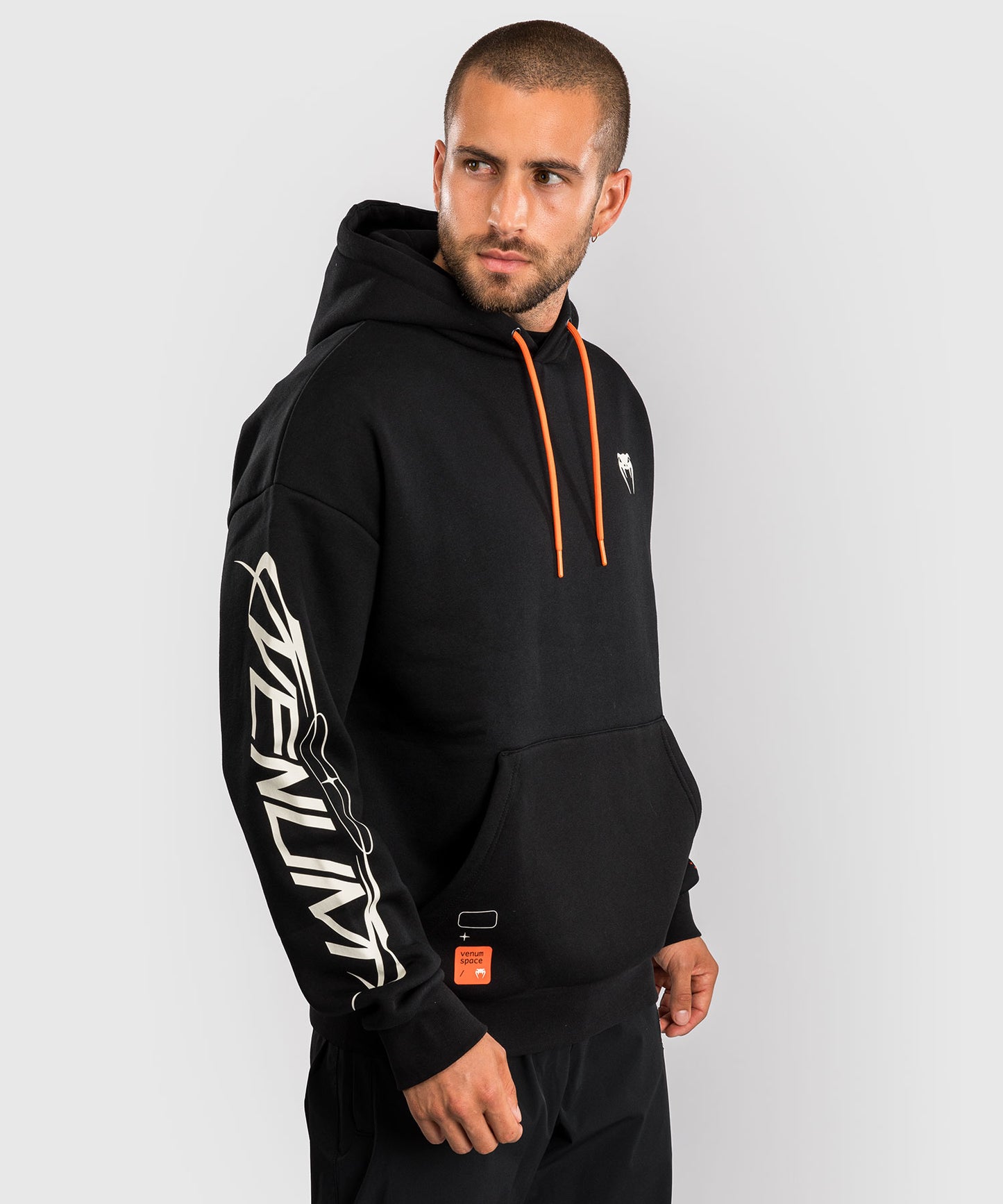 Sweat à Capuche Venum Eclipse – Noir/Ivoire