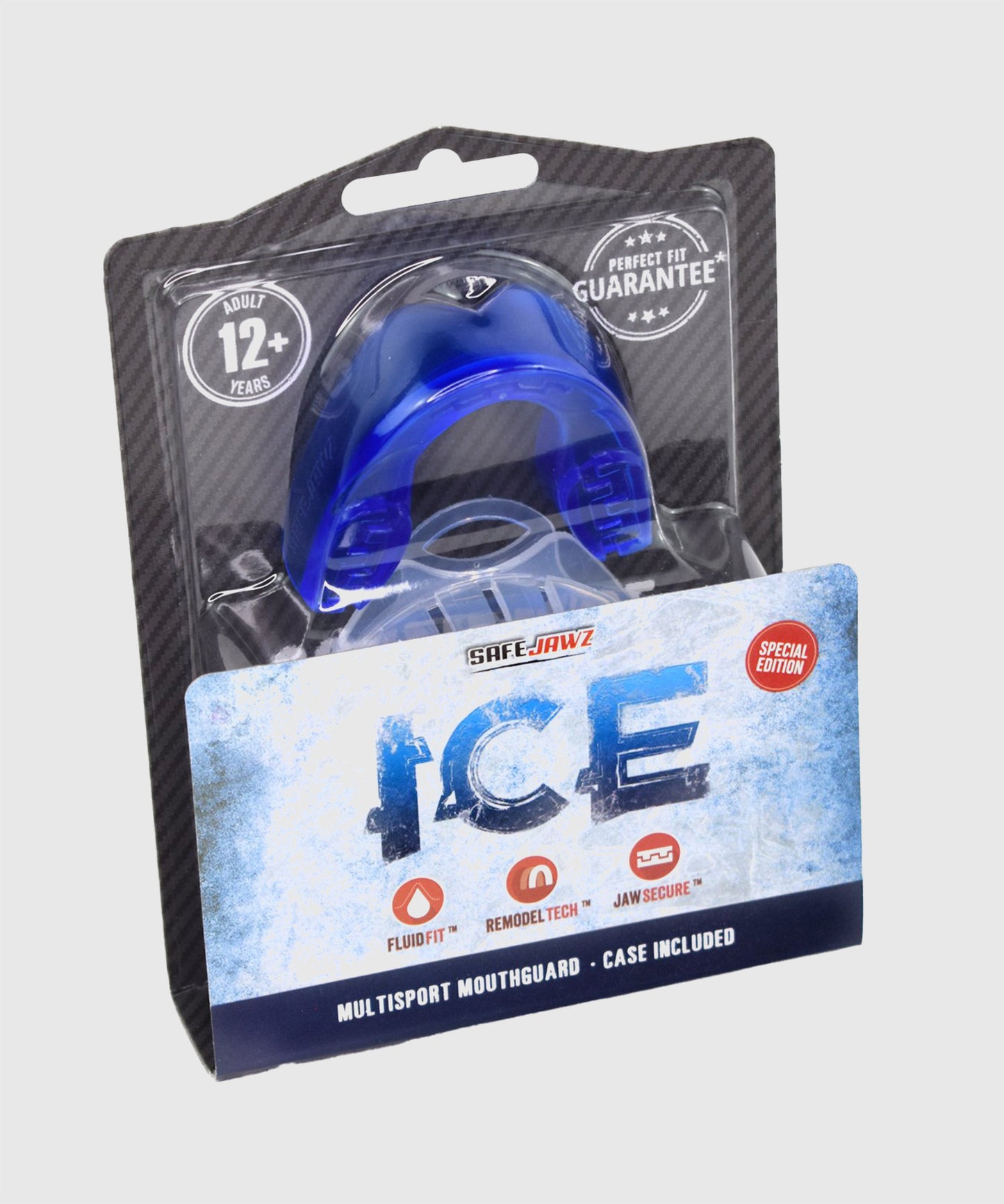 Protège-dents Safejawz Ice - Adulte - Bleu