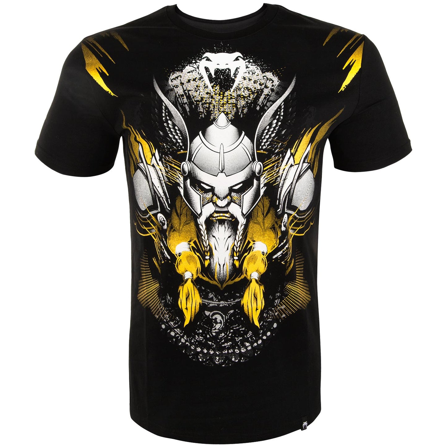 Venum Viking 2.0 T-Shirt - Black/Yellow