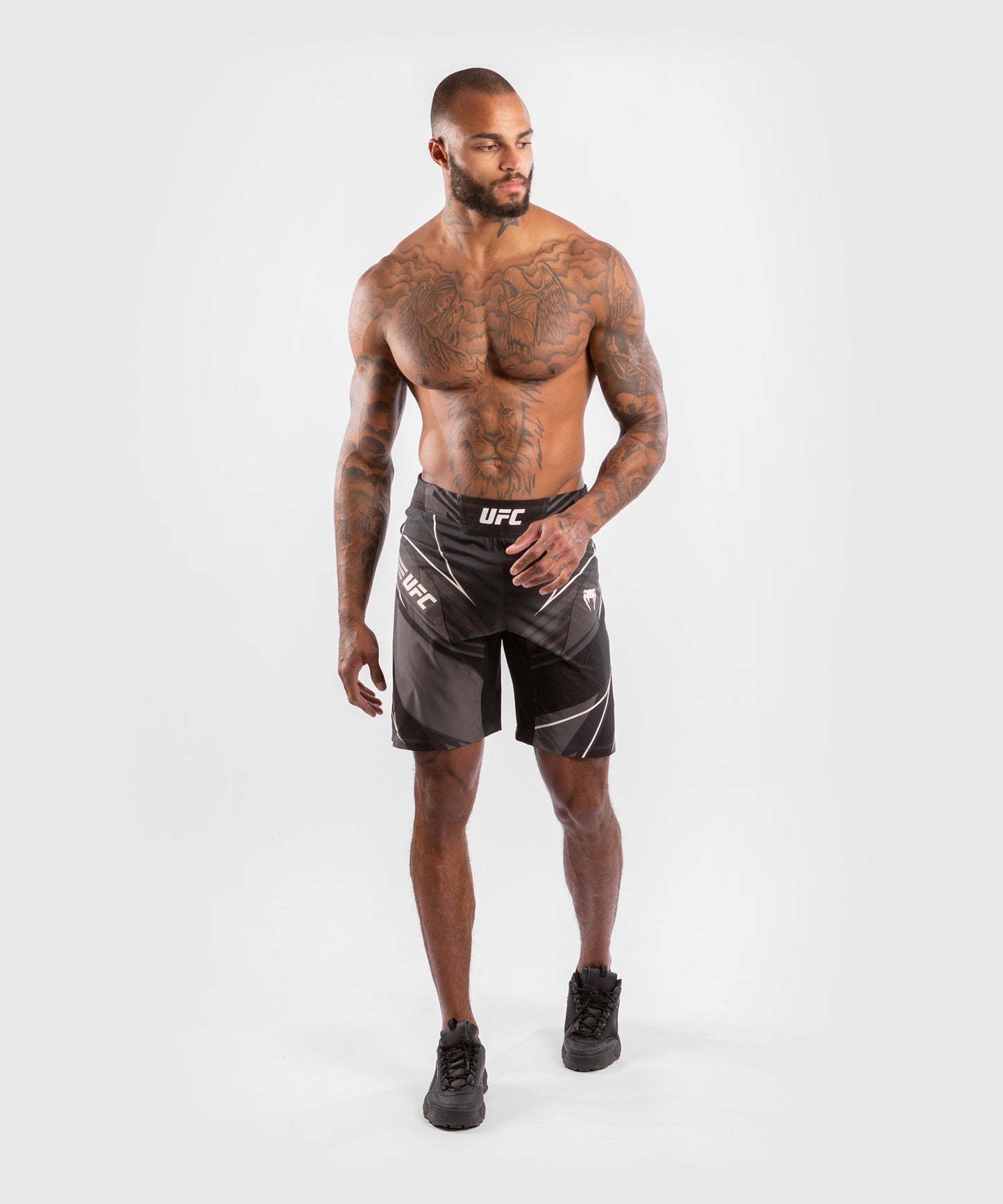 Fightshort Homme UFC Venum Authentic Fight Night - Coupe Longue - Noir