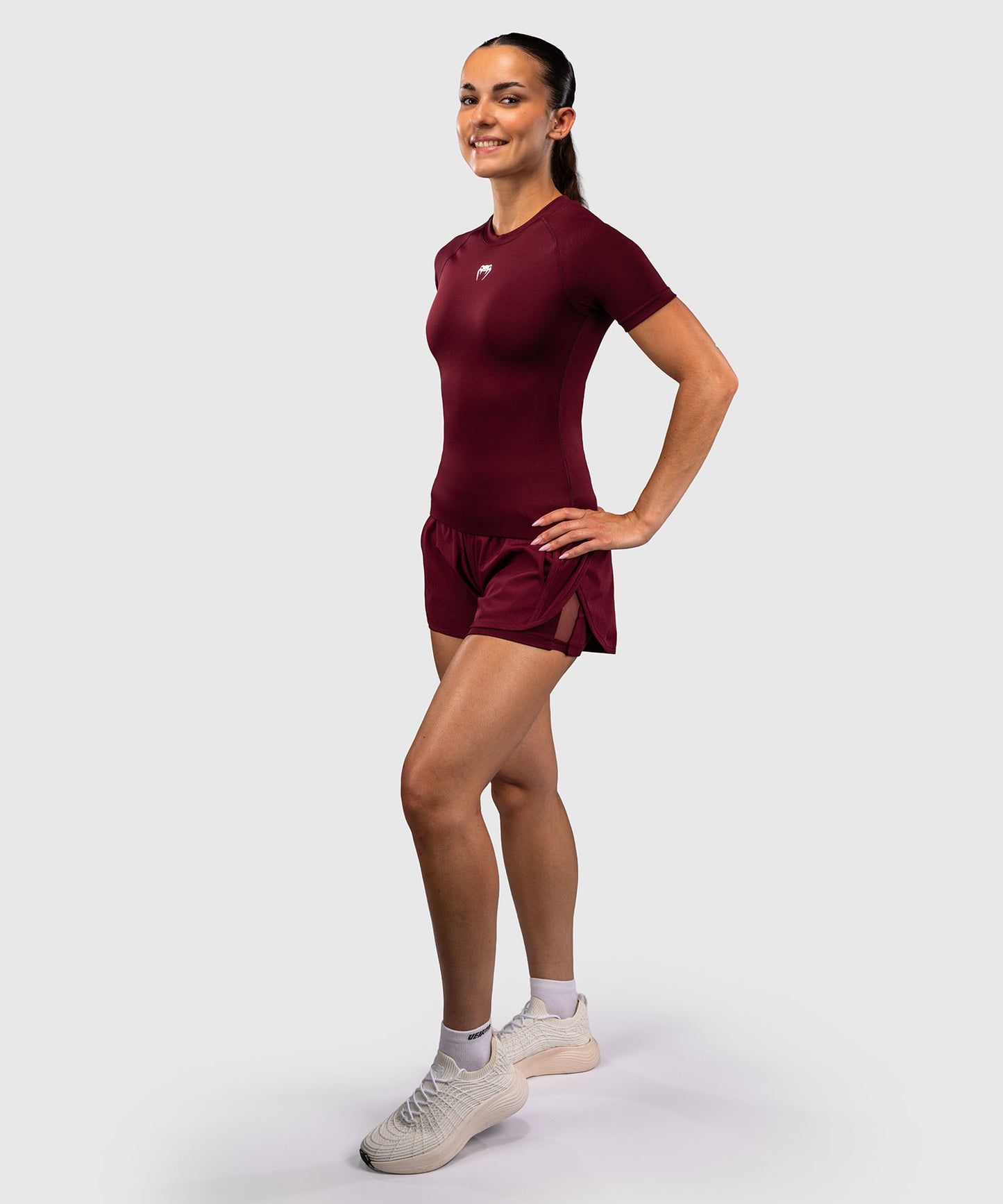 Venum Aero XT Short Sleeve Rashguard - Plum