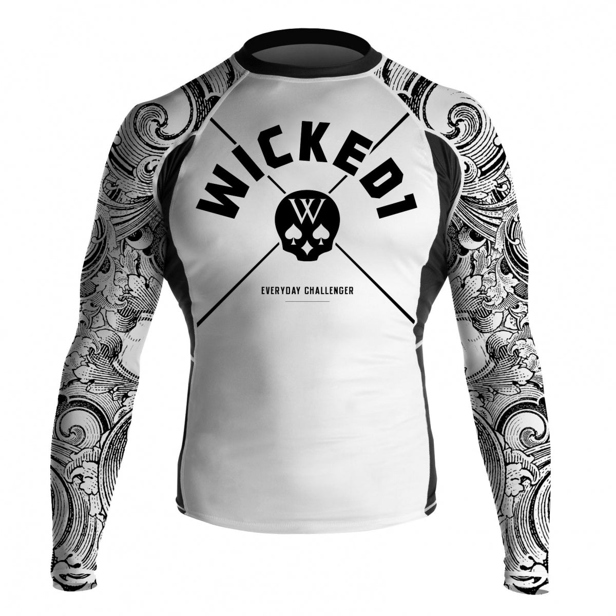 Rashguard Wicked One Skull