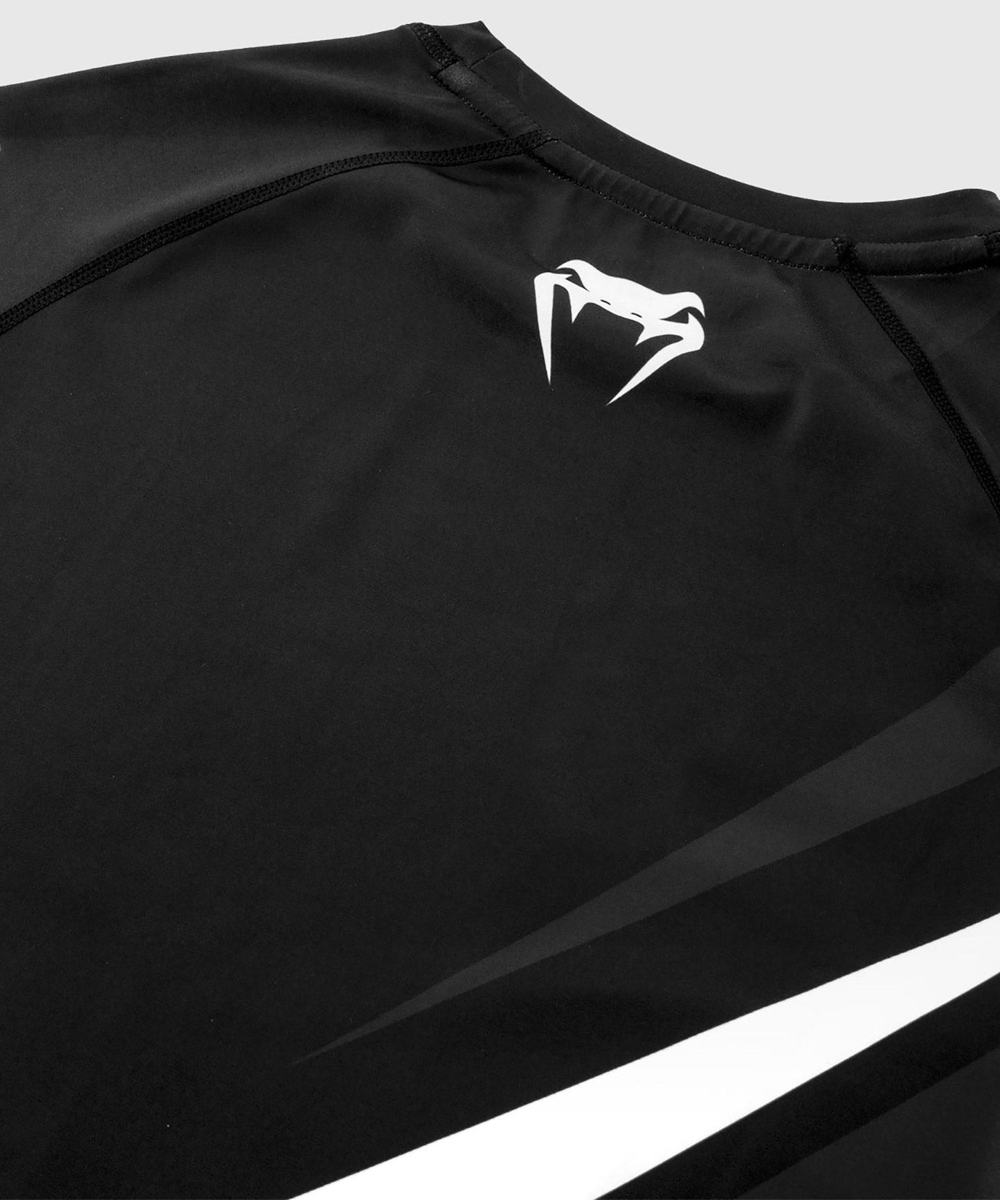 Rashguard Venum Contender 4.0 - Long Sleeve - Black/Grey-White