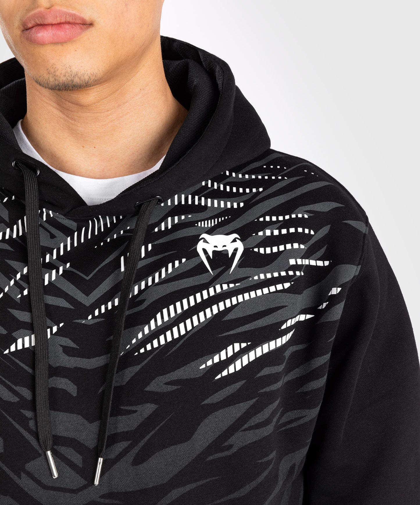 UFC Fusion by Venum Replica Men's Hooded Sweatshirt - Black
