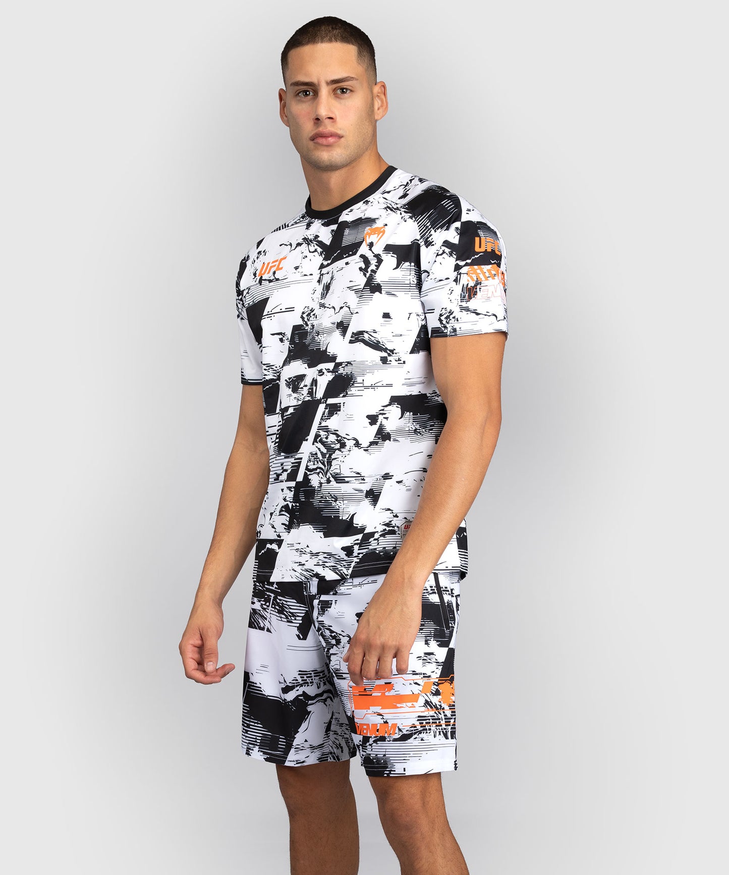 Men's UFC Zenith by Venum White Authentic Fight Week Performance Short Sleeve T-Shirt