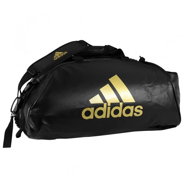 Adidas Sporttasche 2 in 1 - Schwarz/Gold