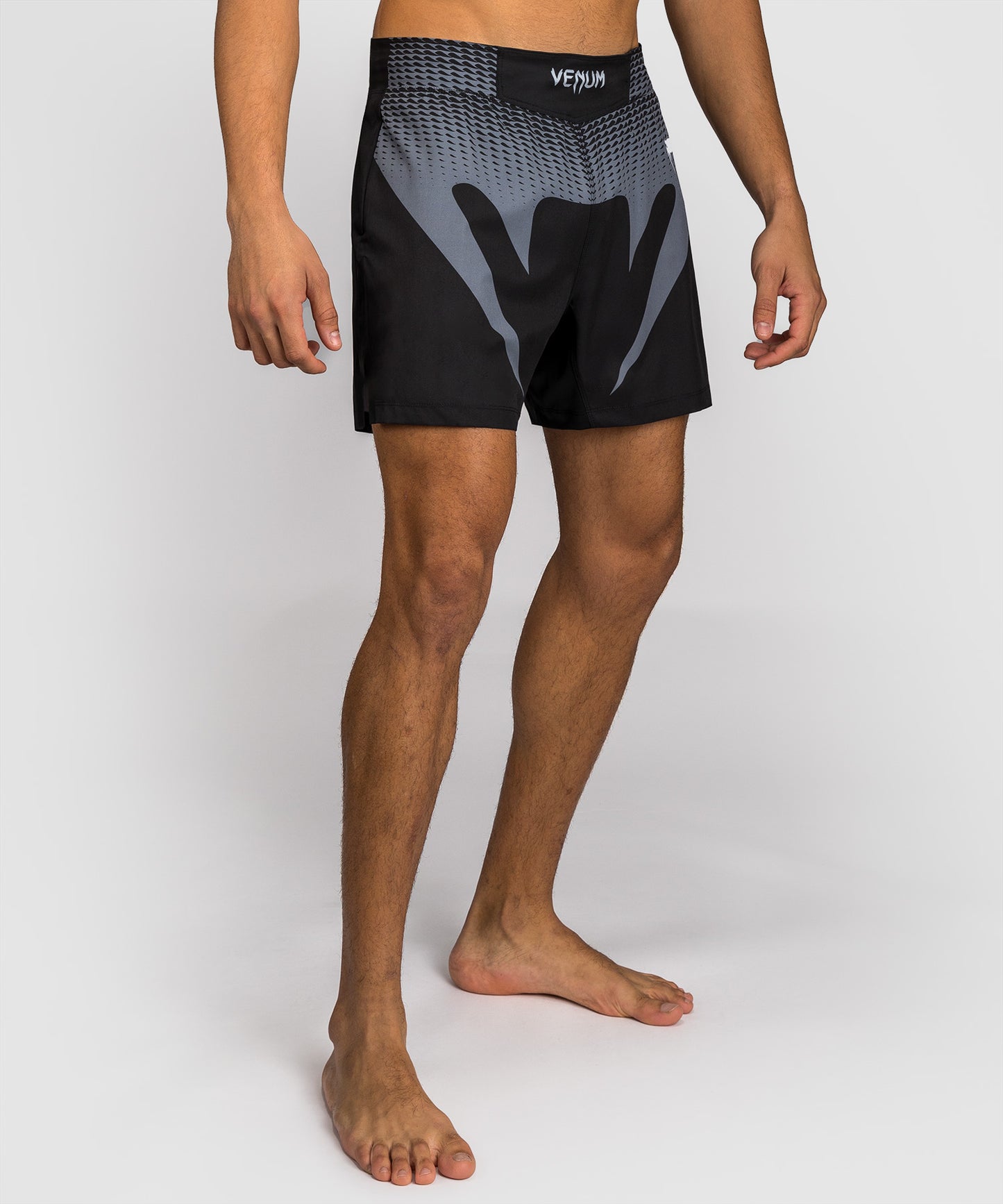 Venum No Gi Fightshorts - Schwarz/Silbergrau