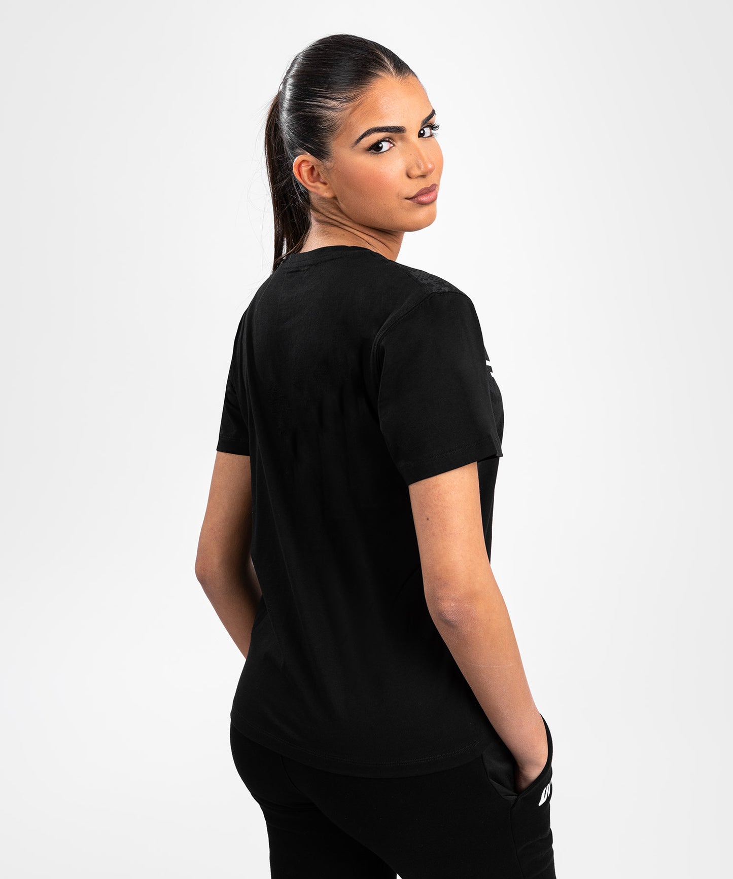T-shirt à manches courtes pour Femmes UFC Adrenaline by Venum Replica - Noir