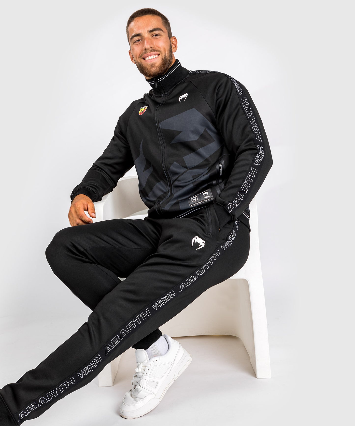 Venum Abarth #1 Zipper Jacke - Schwarz