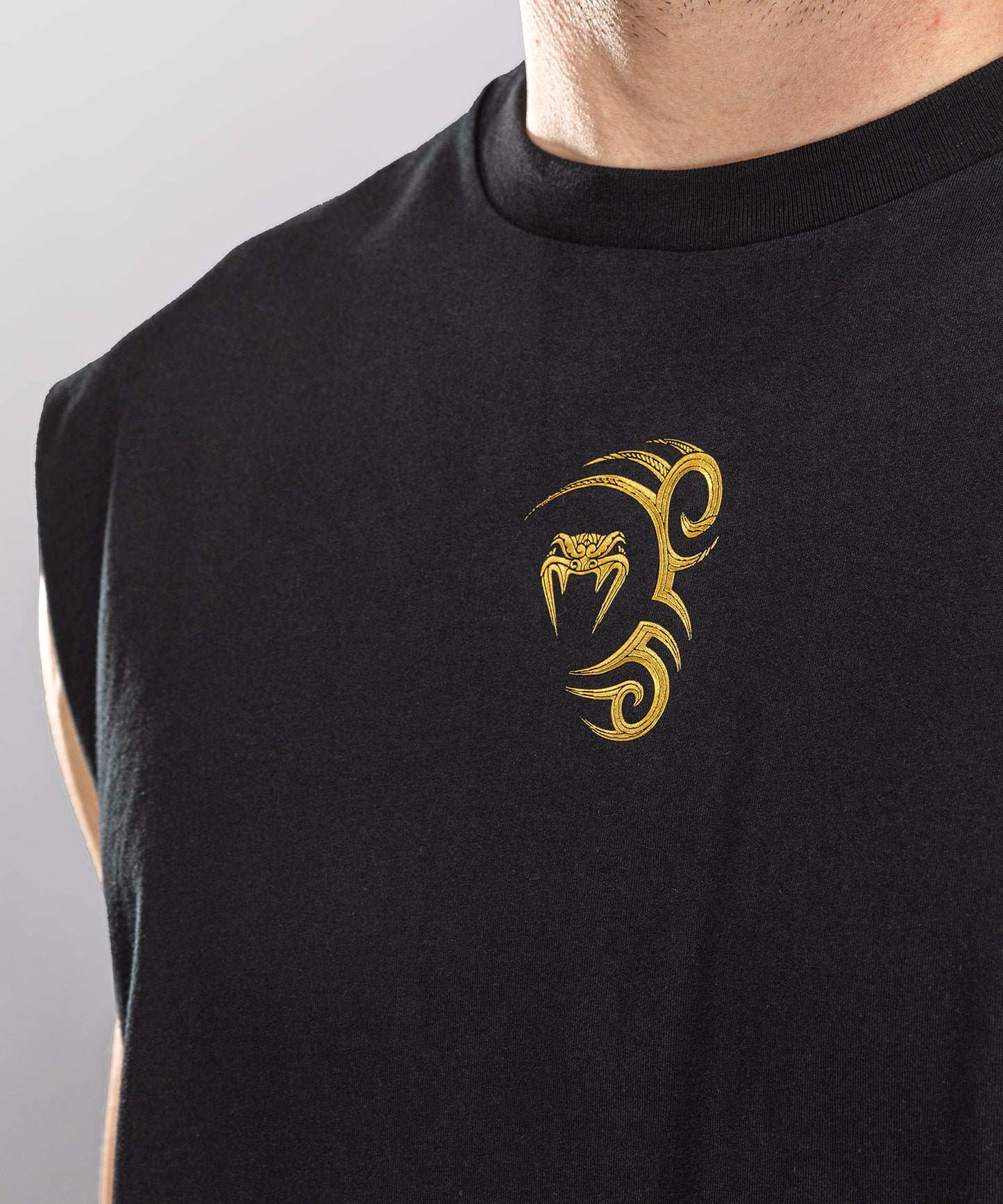 Venum x Mike Tyson Tiger Camiseta Sin Mangas - Negro/Oro