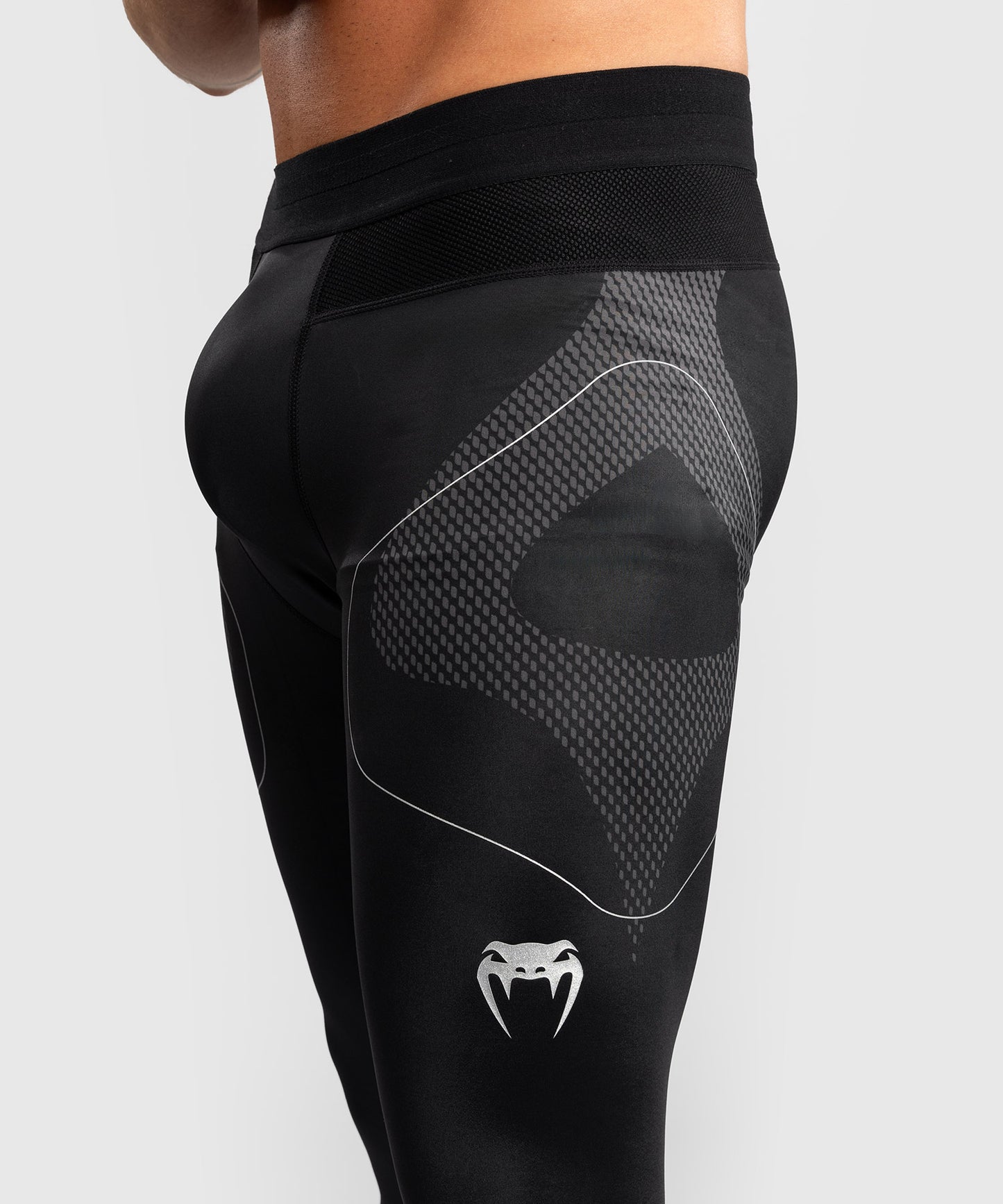 Pantalon de Compression Venum Nexus – Noir/Argent