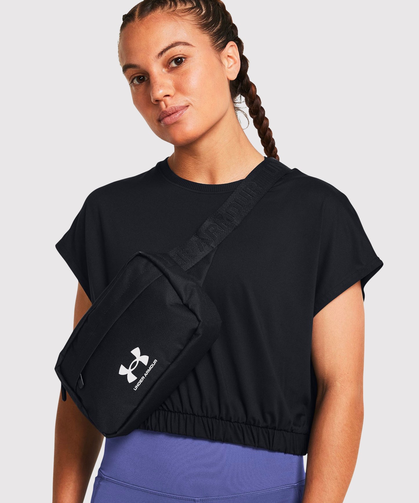Sac Banane À Bandoulière Under Armour Ua Sportstyle Lite - Noir