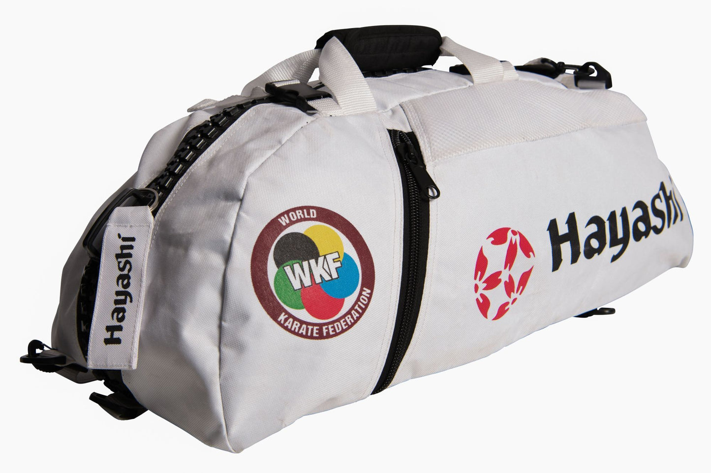 Sac de sport Hayashi Karaté - Approuvé WKF - Blanc
