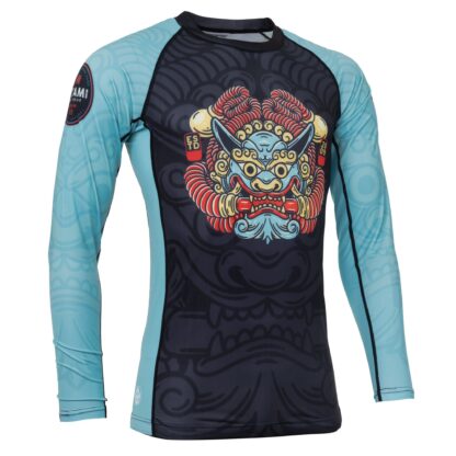 Tatami Fightwear Strike Hard Eco T-shirt a Compressione - Nero/Blu