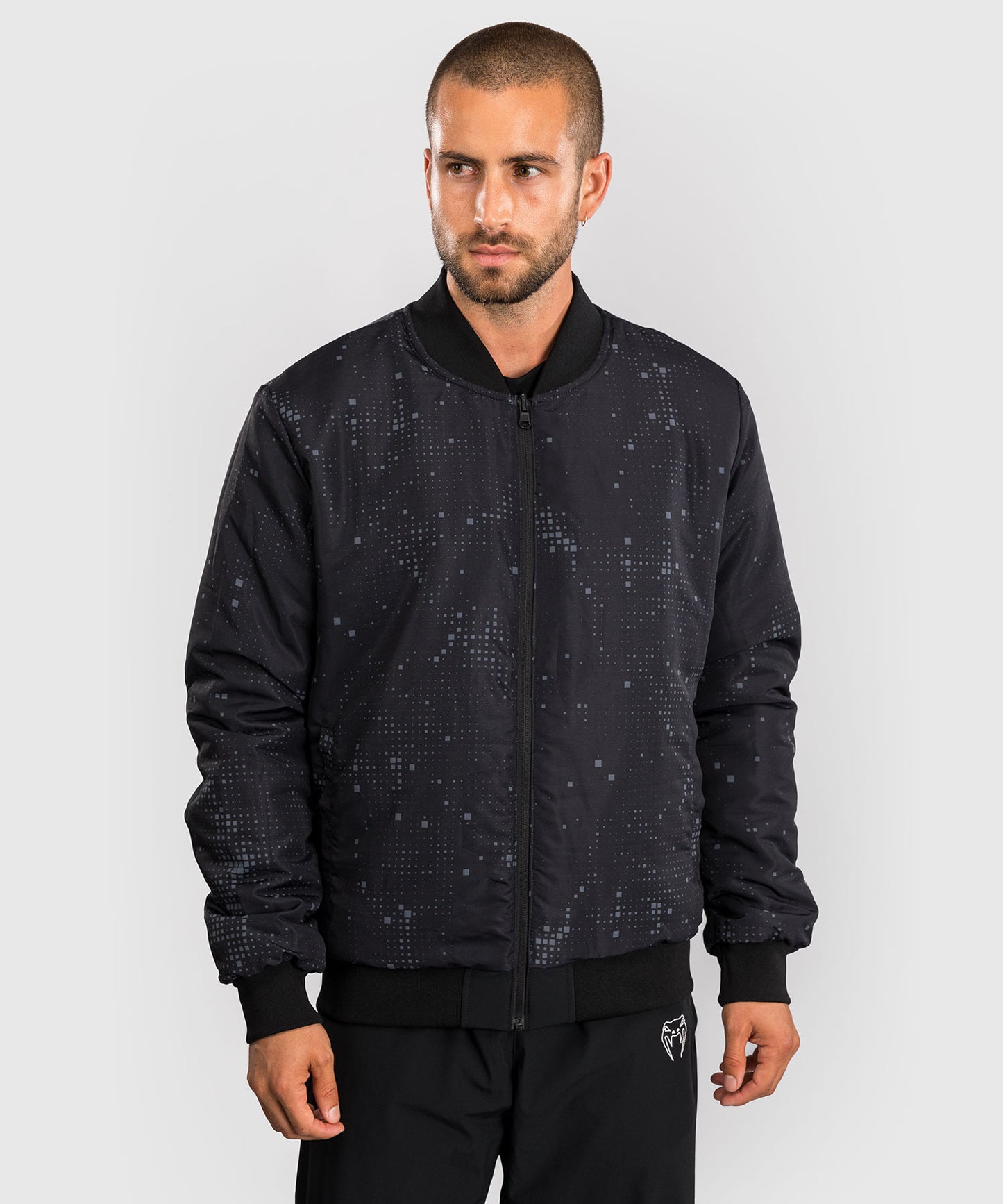 Veste Bomber Venum Eclipse – Noir/Ivoire