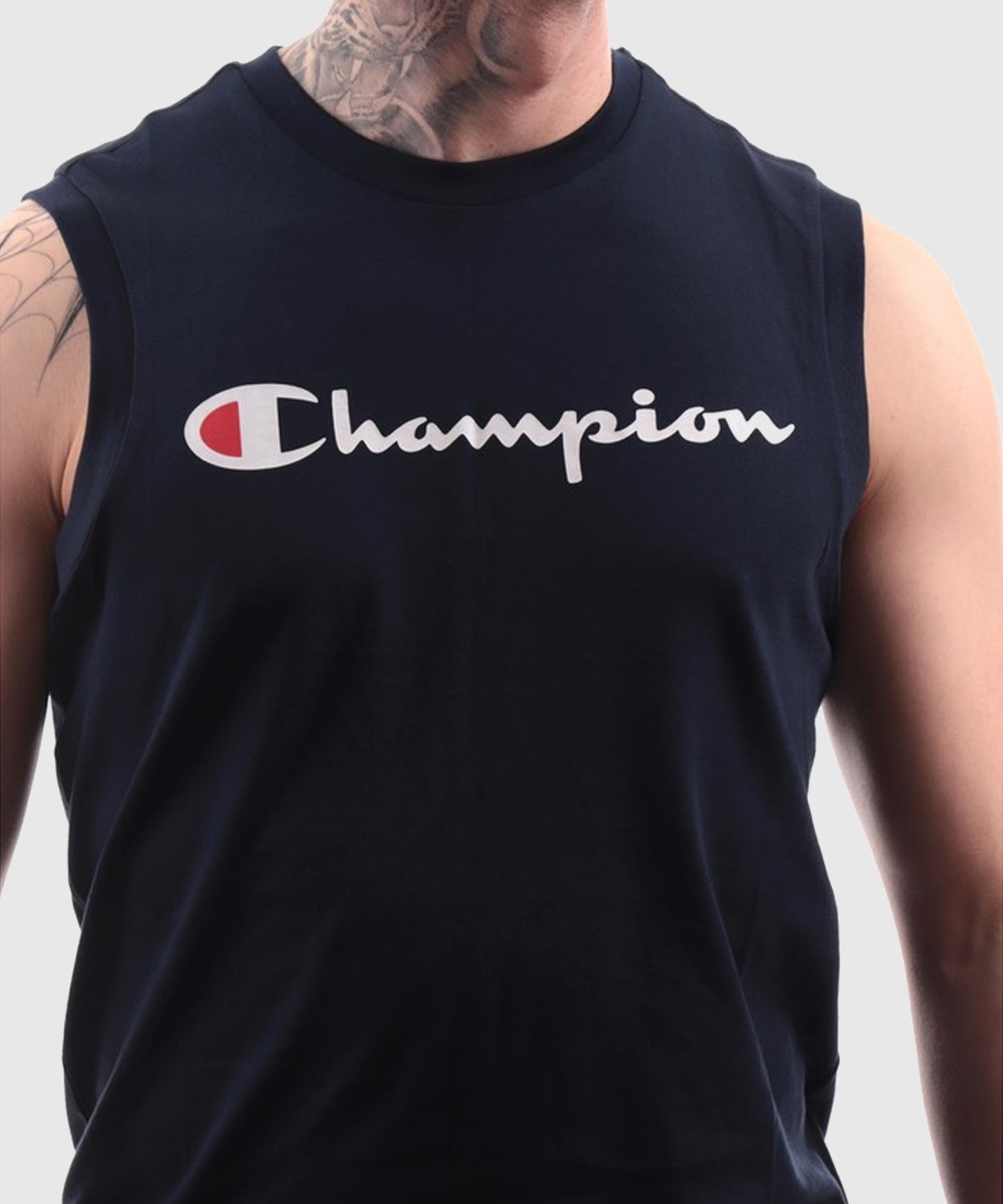 T-Shirt Sans Manches Champion Legacy - Bleu Marine