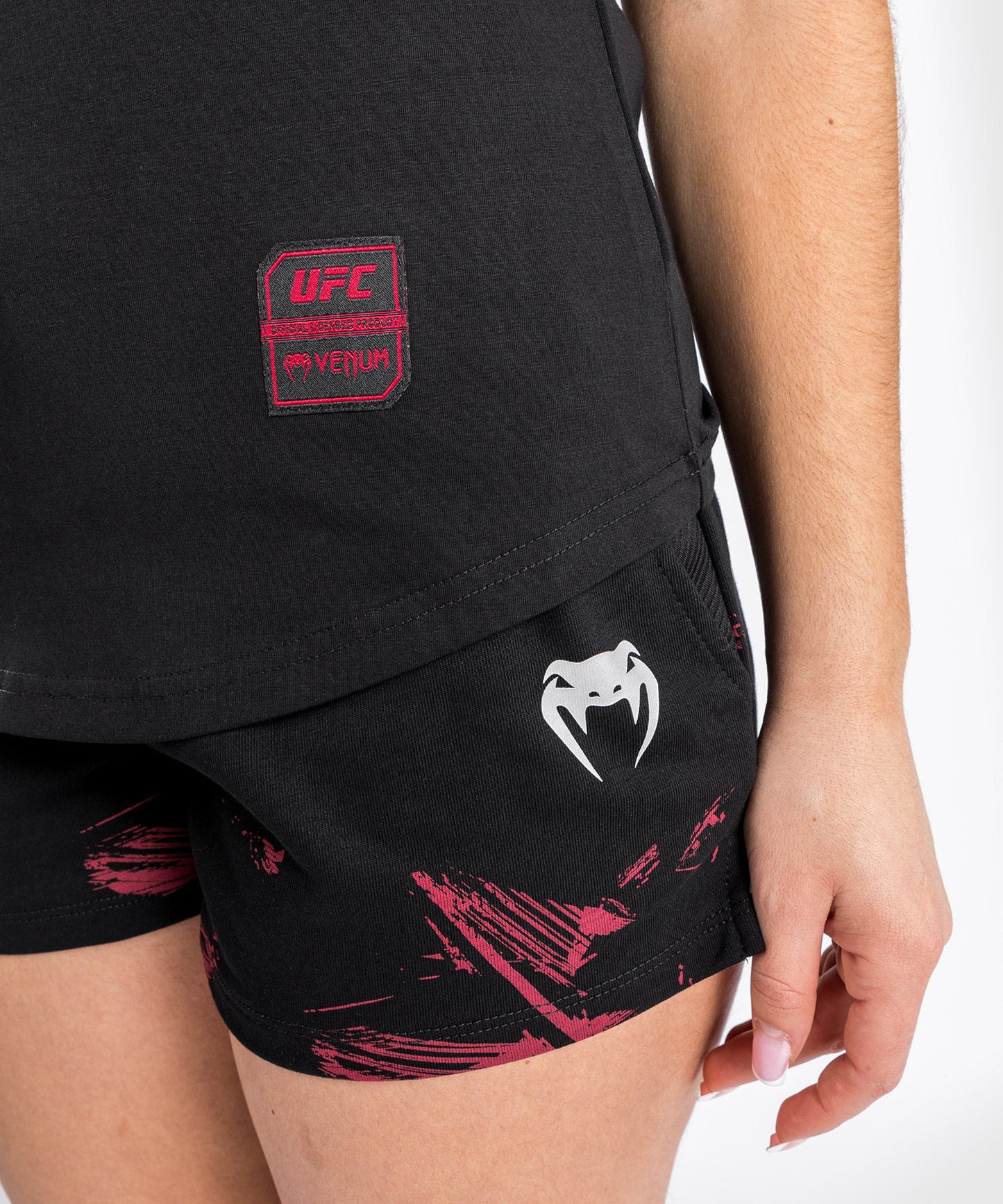 T-Shirt UFC Venum Authentic Fight Week 2.0 - For Women - Black/Red