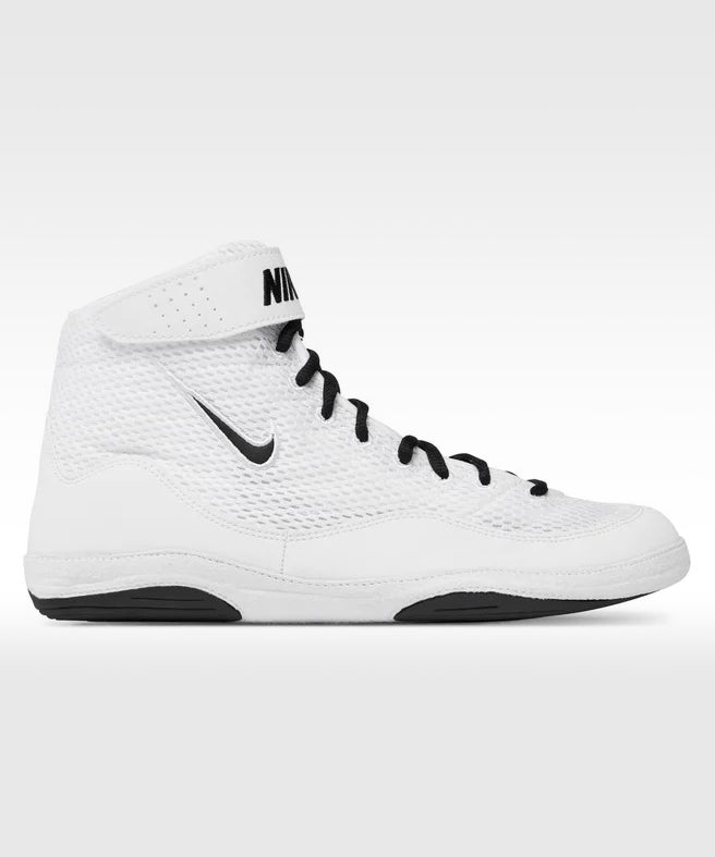 Nike Inflict 3 Wrestling Shoes - White/Black