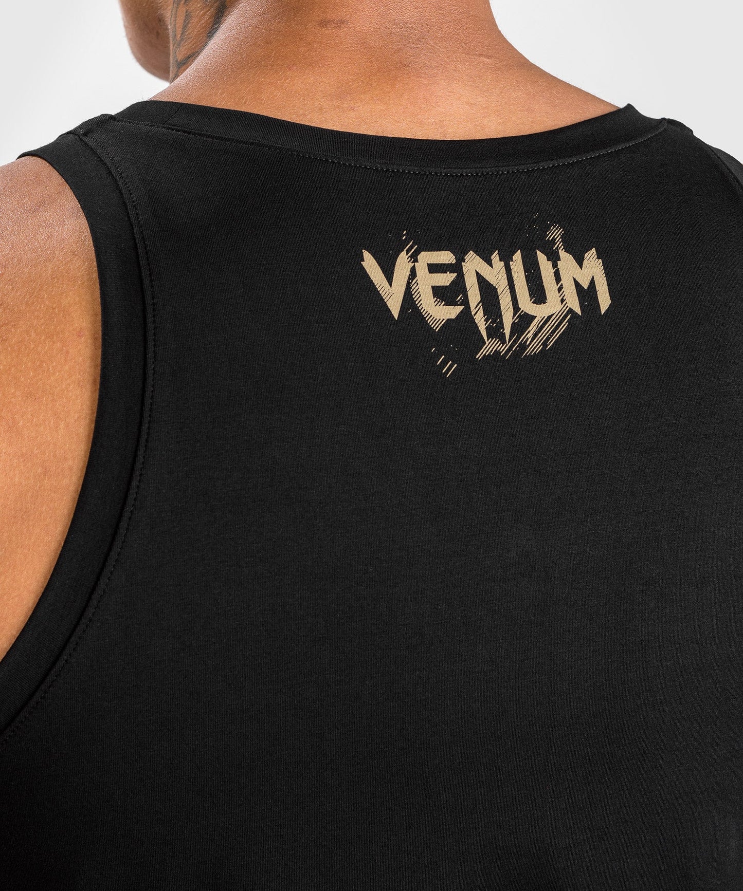 Santa Muerte Dark Side Venum tank top - Black/Brown