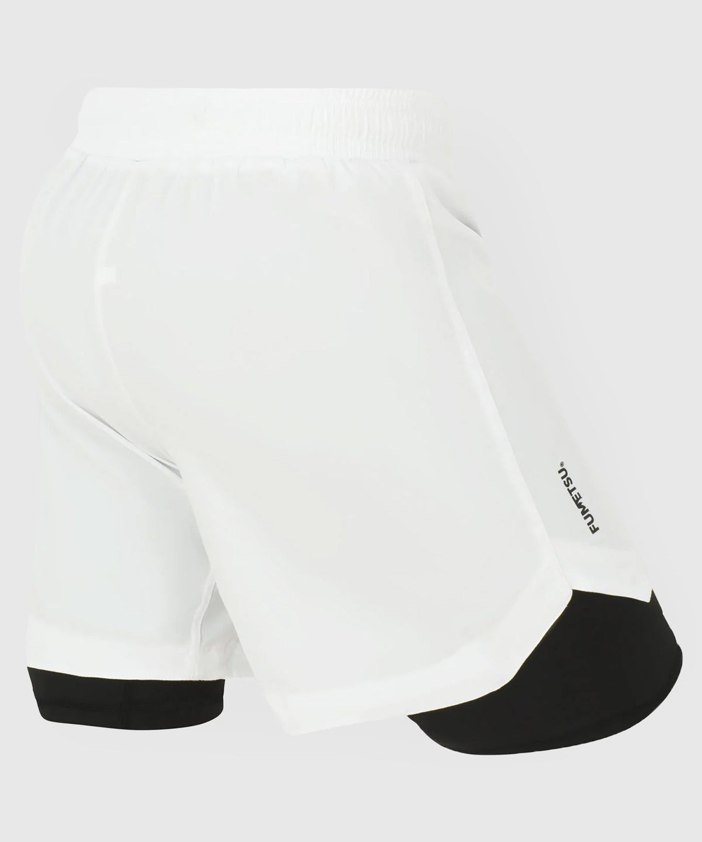 Fightshort Fumetsu Dual Layer Origins - Blanc