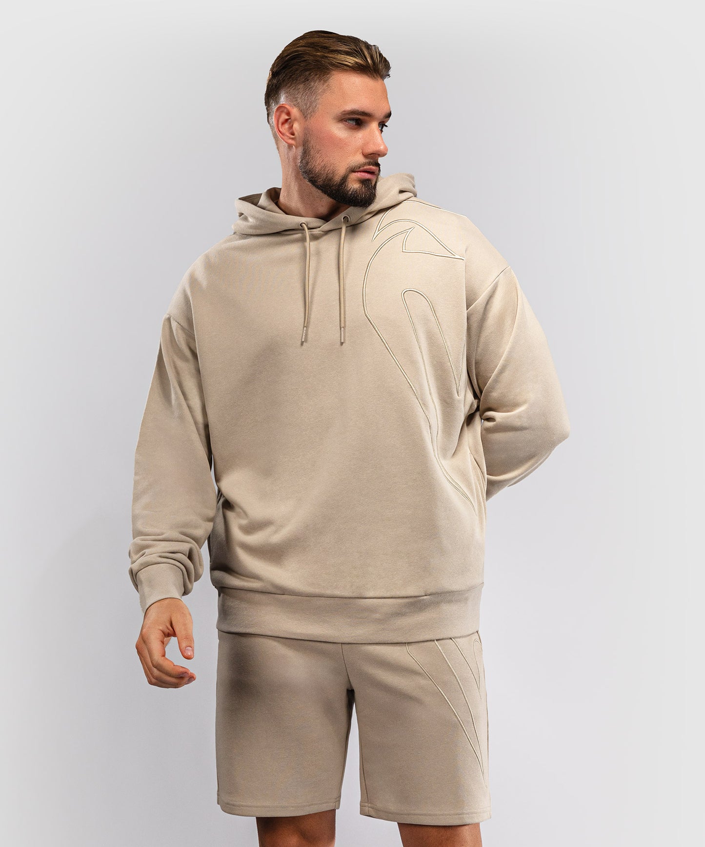 Sweat à capuche Venum Giant 3D – Beige