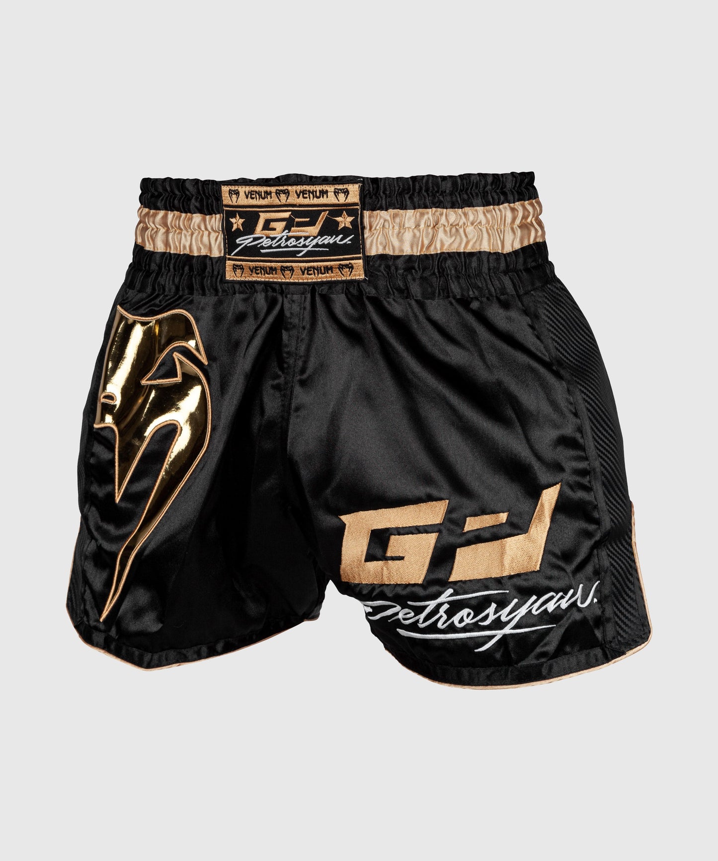 Short de Muay Thaï Venum Petrosyan - Noir/Doré