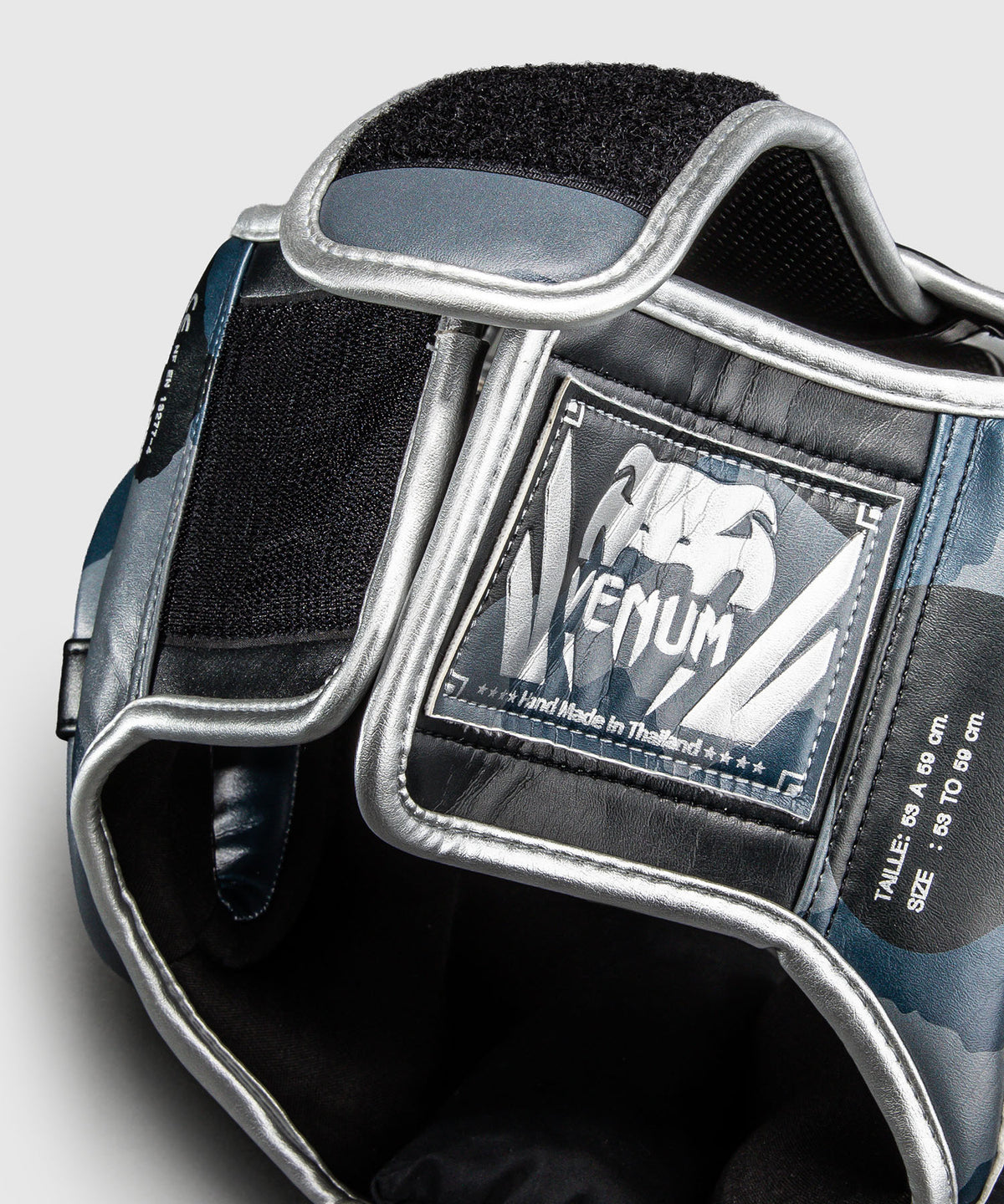 Venum Elite Camo Kopfschutz – Dunkelmarineblau/Blau