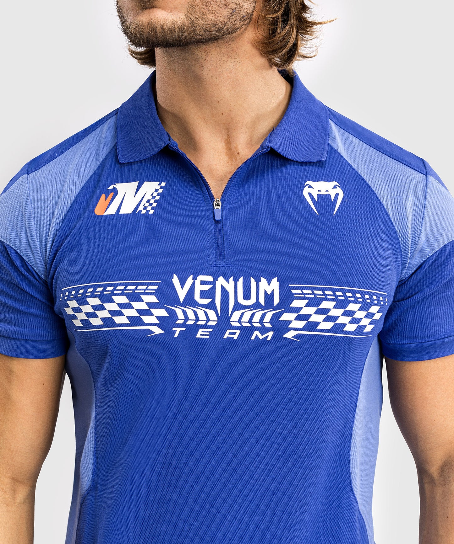 Polo en Coton Venum Motorsport - Bleu Royal