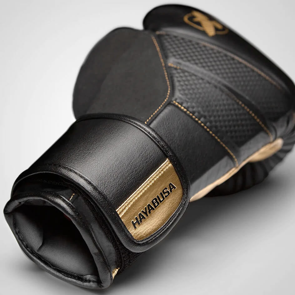 Hayabusa T3 Boxing Gloves – Black/Gold