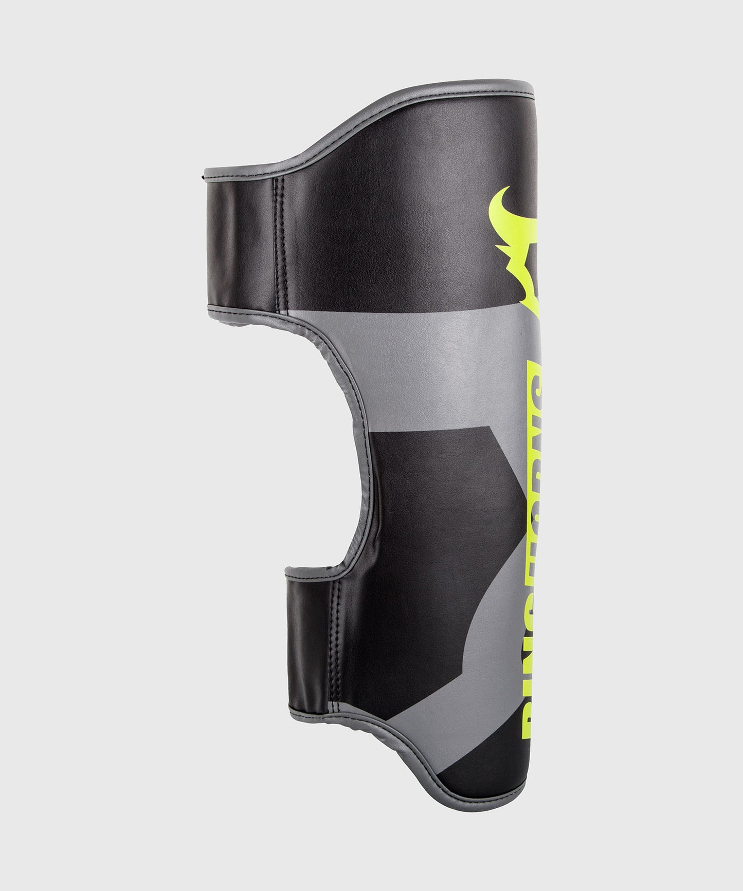 Ringhorns Charger shin guards - Black/Fluorescent yellow