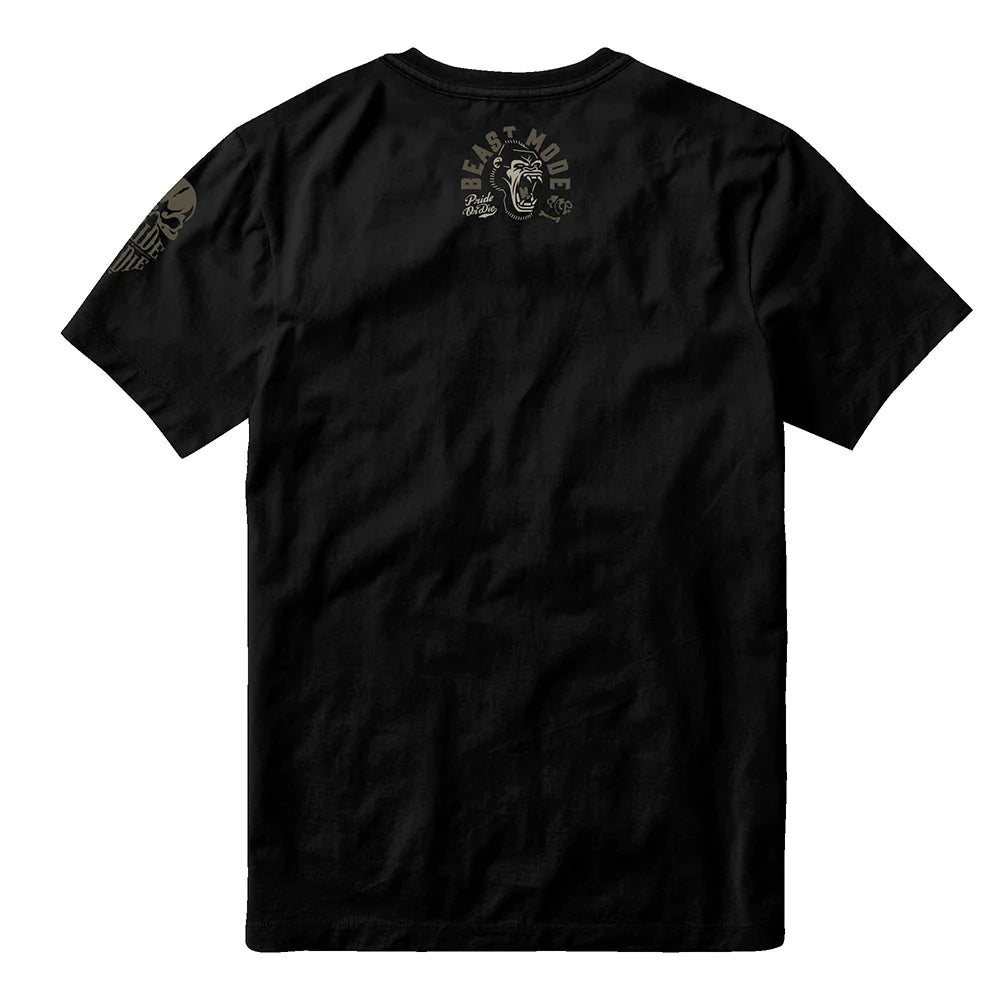 T-Shirt Pride Or Die Beast Mode V.2 - Noir