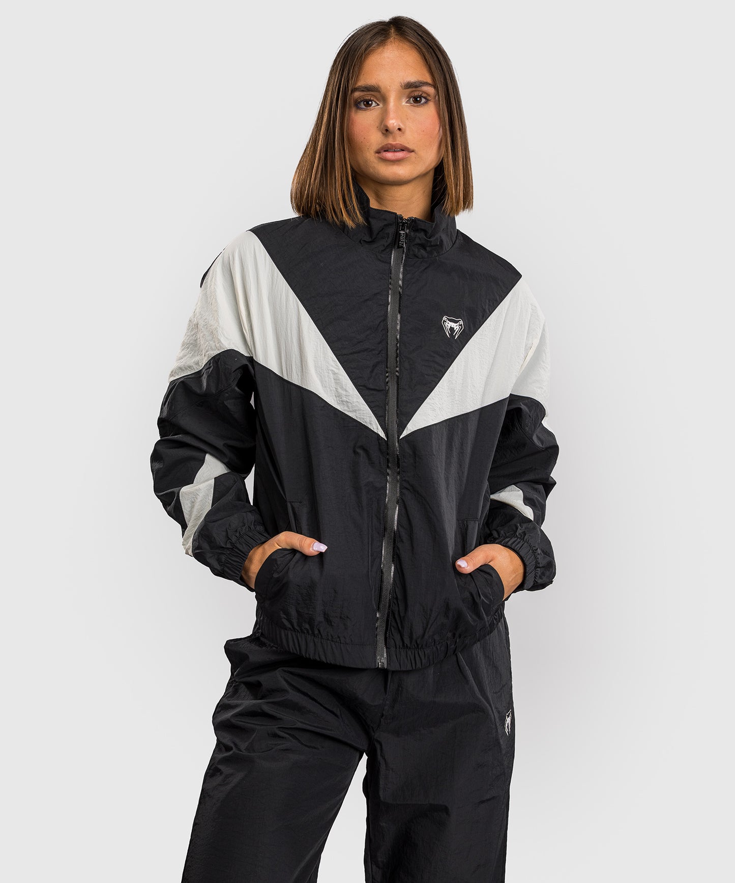 Venum Vectra Women’s Track Jacket - Black/White
