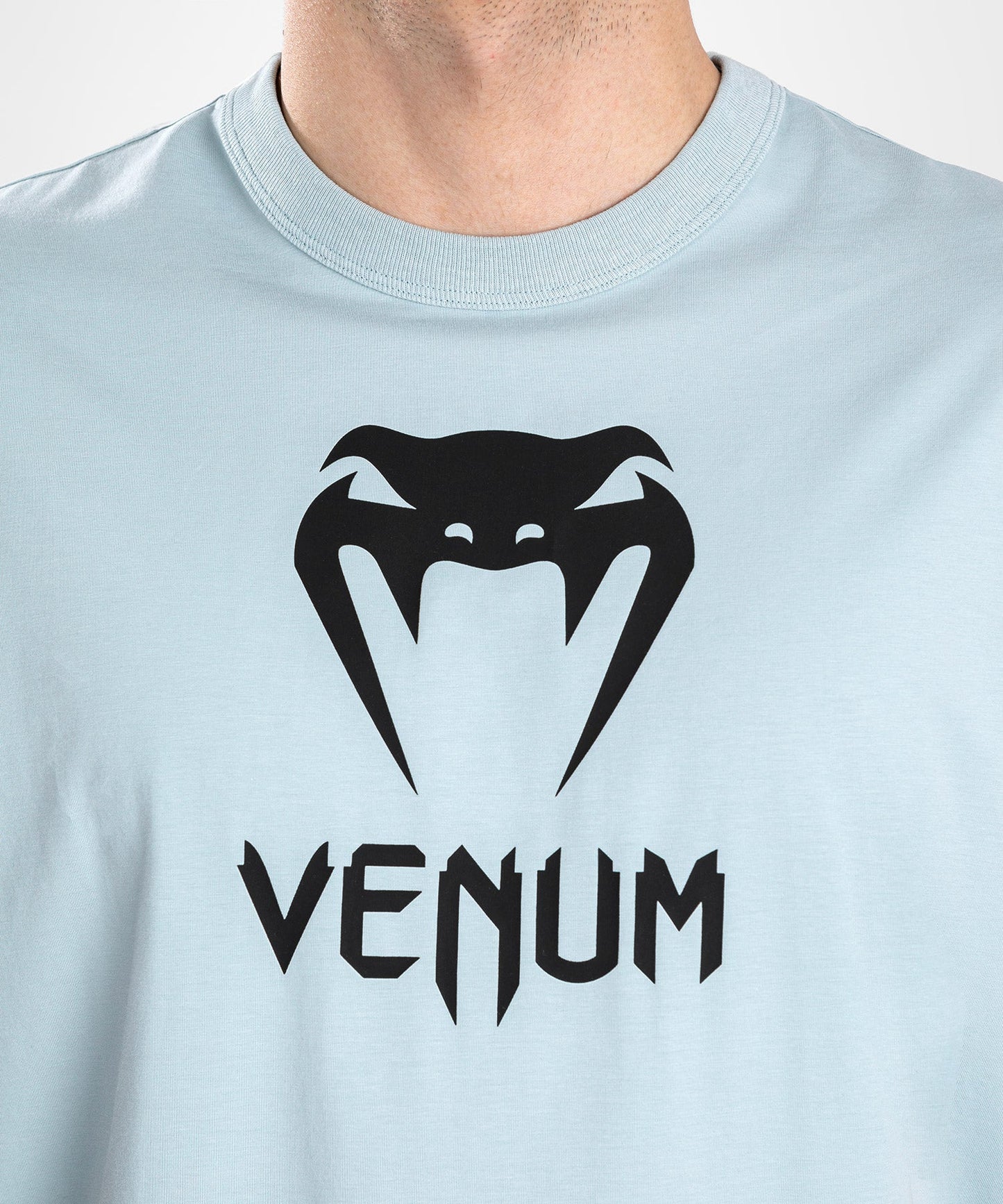 Venum Classic T-Shirt - Hellblau/Schwarz